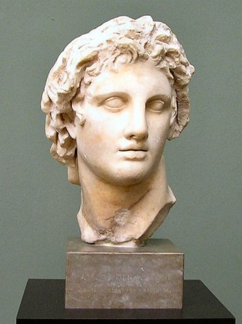 Alexander the Great's reign diminishes Persian influence in the Indian subcontinent.