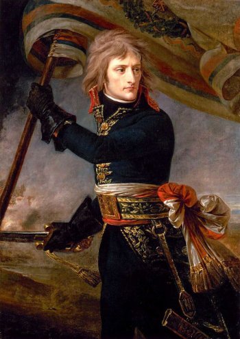 Painting of Napoleon Bonaparte in 1796