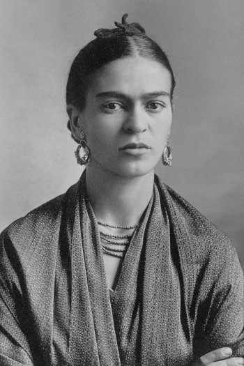 Portrait of artist Frida Kahlo