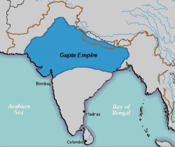 The Gupta Empire presides over the Golden Age of India.