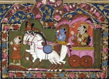 18th or 19th century illustration for the Mahabharata