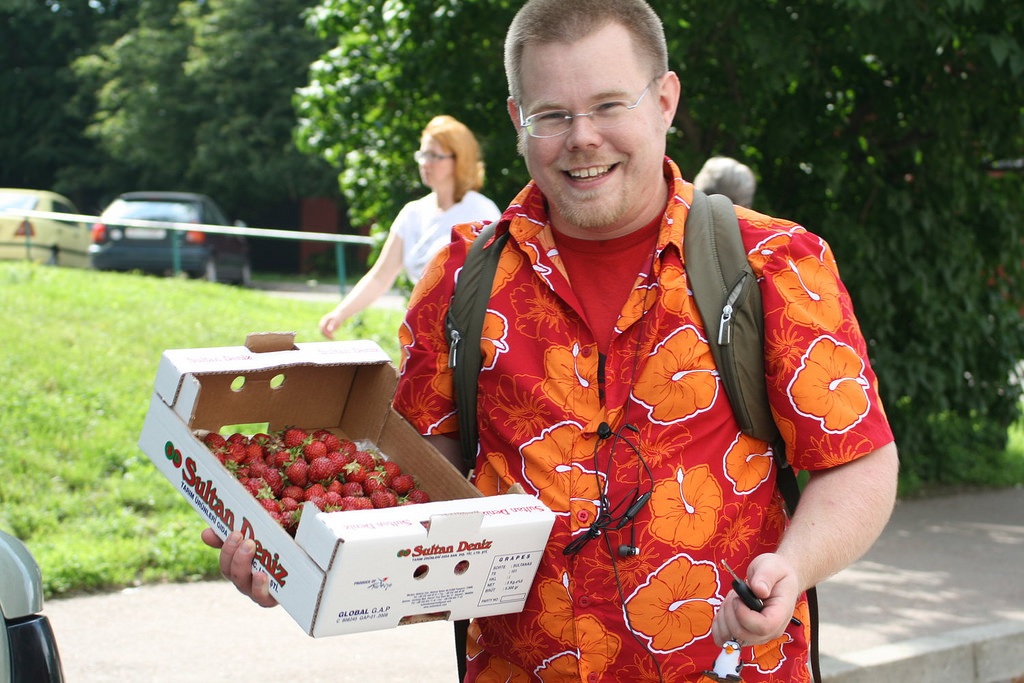 Fresh berries are a summertime favorite in Estonia.