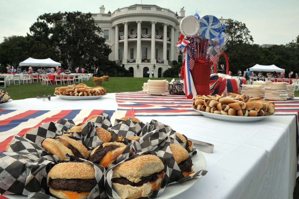 Independence day at the White House