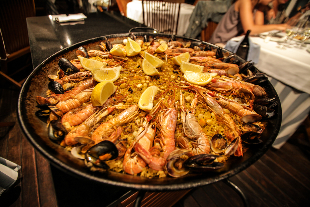 Paella would be unimaginable without foods introduced by the Moors, including rice and saffron.