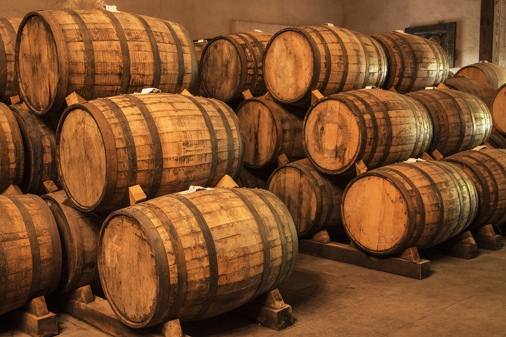 Armagnac Is Aged in Oak Barrels