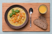 Curried Chickpea Soup
