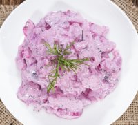 Rosolje (Potato and Beet Salad)
