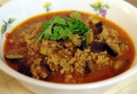 Eggplant Kheema Curry