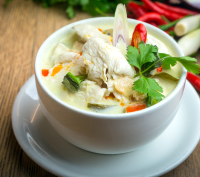 Tom Kha Gai (Thai Coconut Soup)