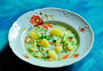 Piima-Köögiviljasupp (Milk–Vegetable Soup)