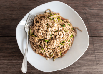 Cold Noodles with Peanut Sauce