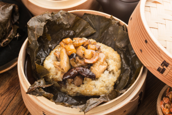 Lo Mai Gai (Lotus Leaf Sticky Rice)