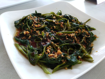 Adobong Kangkong (Sautéed Water Spinach)