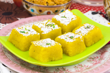 Kopra Pak (Coconut and Milk Squares)