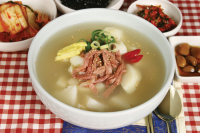 Tteokguk (Korean Rice Cake Soup)