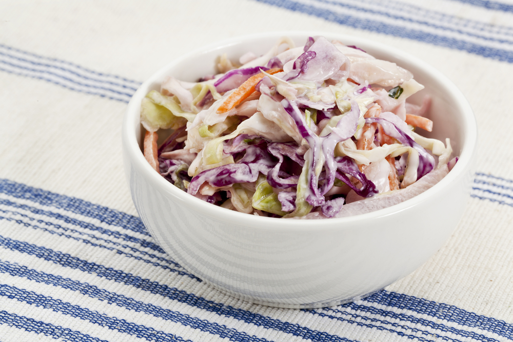 Coleslaw is a West Virginia Dog Topping