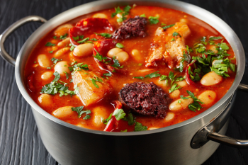 Fabada Asturiana (Asturian Bean Stew)