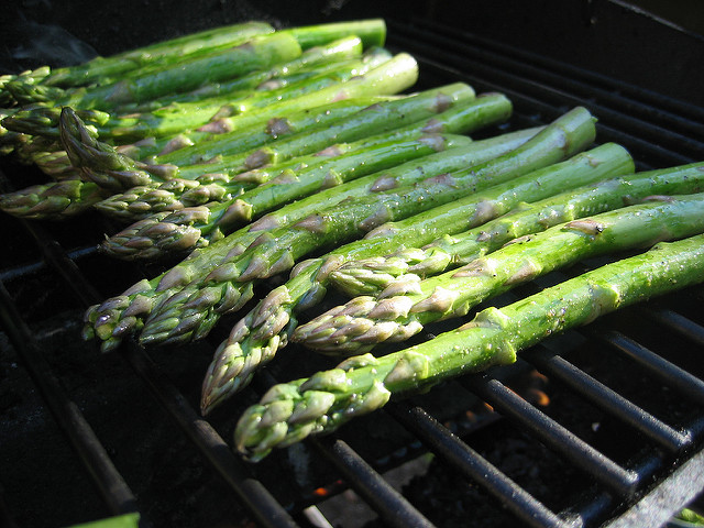Grilling Asparagus