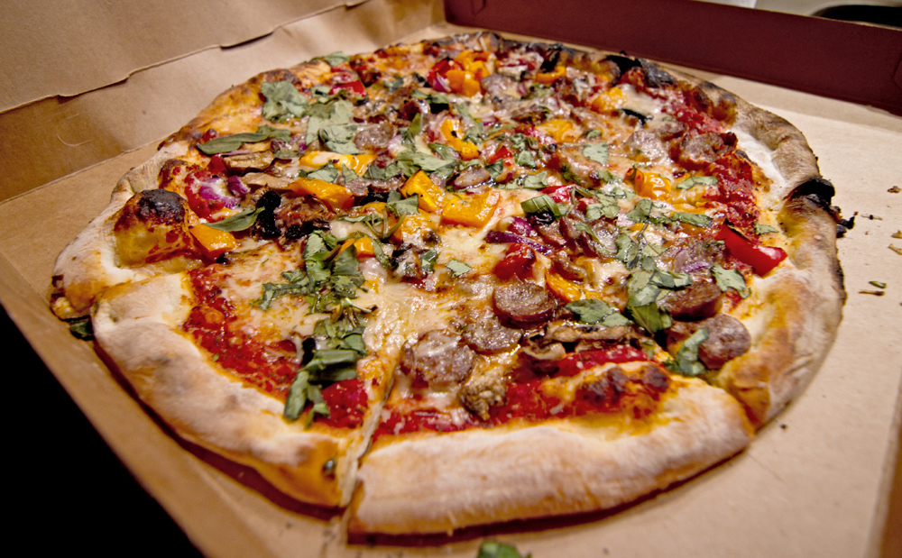 <em>New York pizza</em>