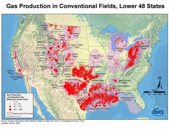 Gas Production in Conventional Fields