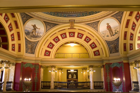 Ornate Interior of State Capitol