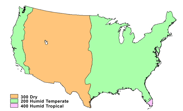 Contiguous United States Ecoregions Domains