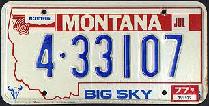 License Plate 15608