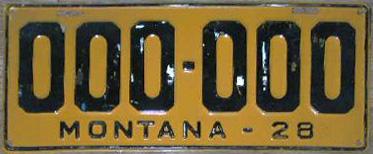 License Plate 18608