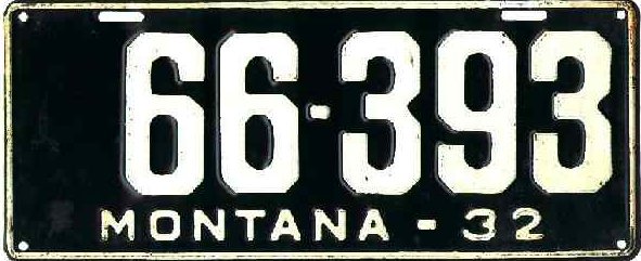 License Plate 18093
