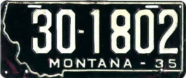 License Plate 18232