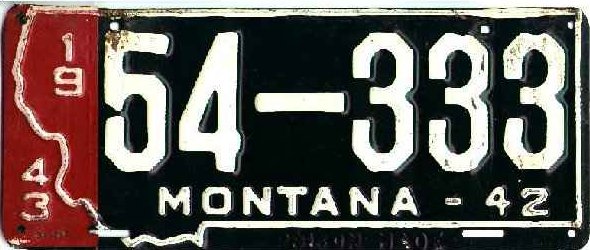 License Plate 17951