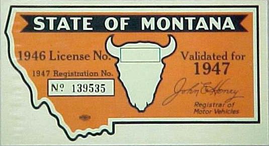 License Plate 5908