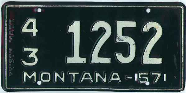 License Plate 16776