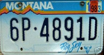 License Plate 14038