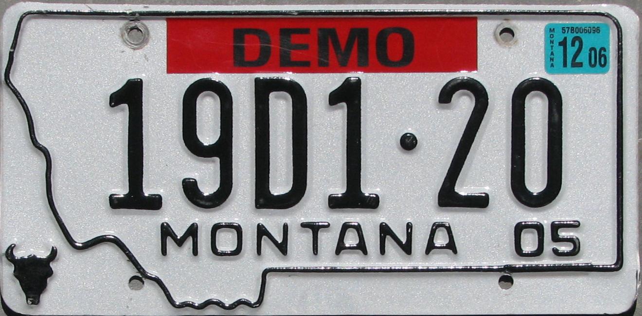 License Plate 9844