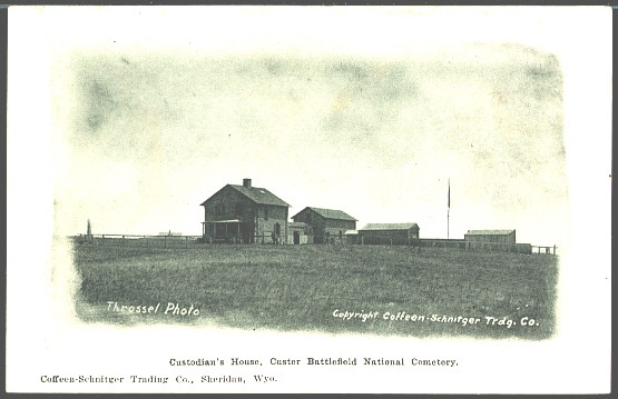 <p>Custodian's House, Custer Battlefield National Cemetery.</p>